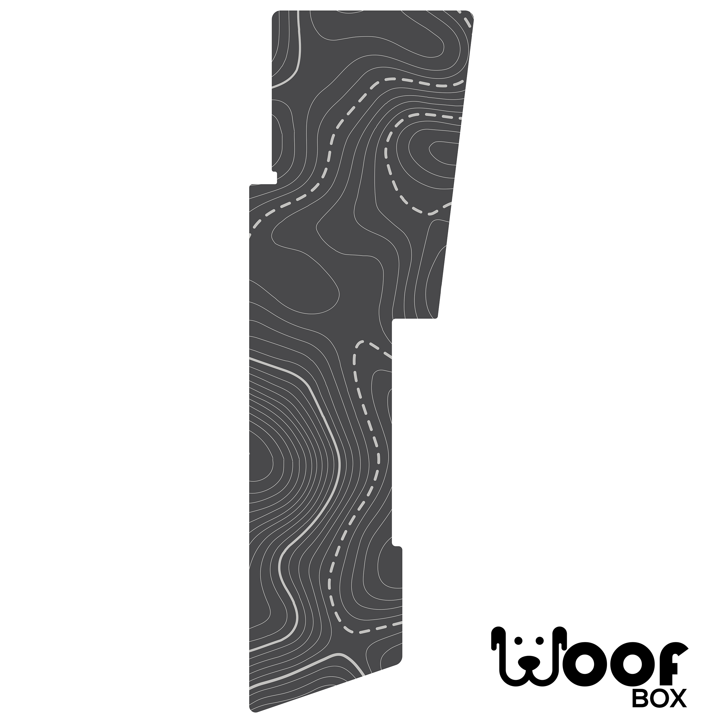 Fiat Chausson V594 WOOF MAT waschbare SchmutzfangmatteDark Charcoal Geo-Woof